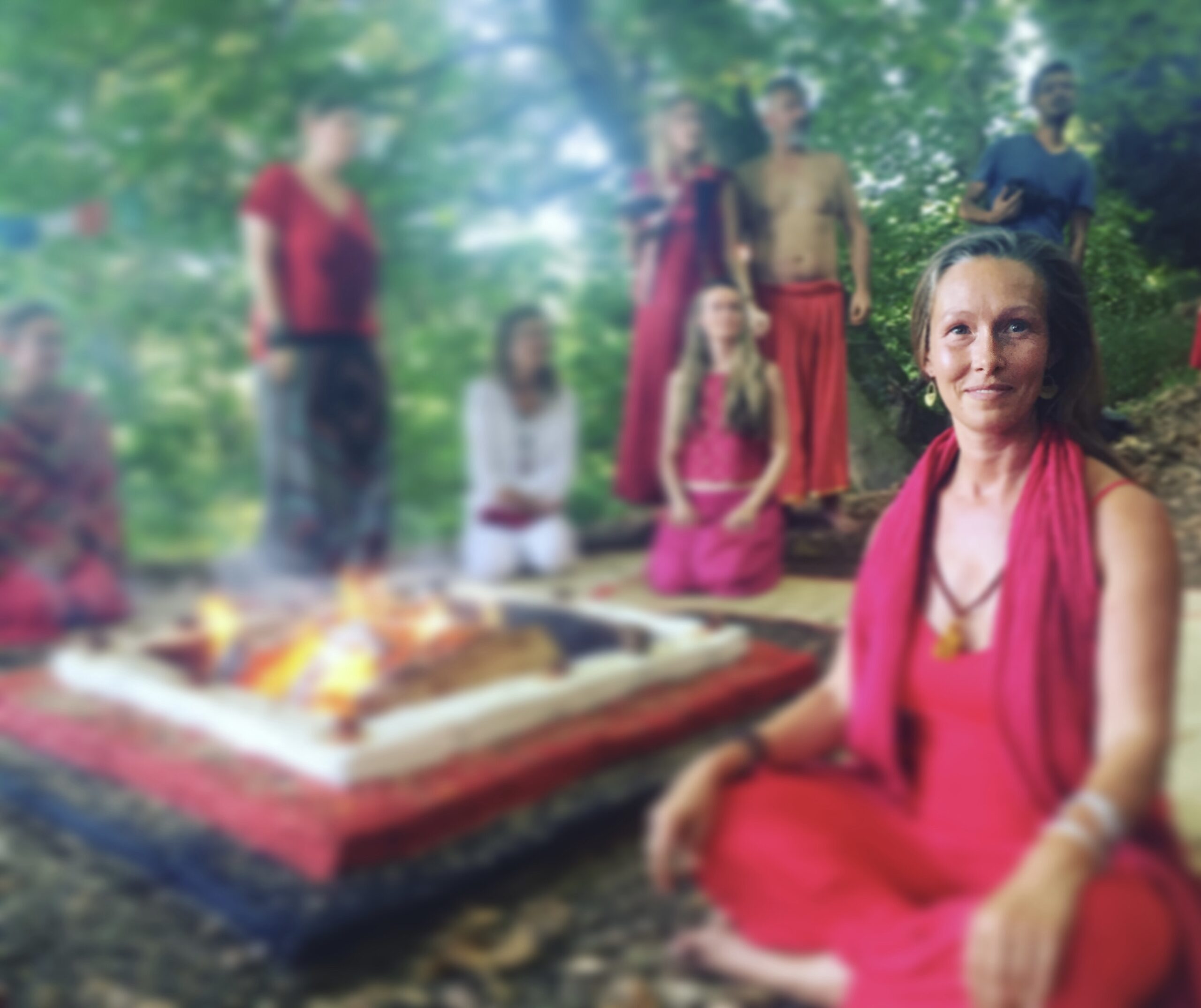 ceremonia de fuego